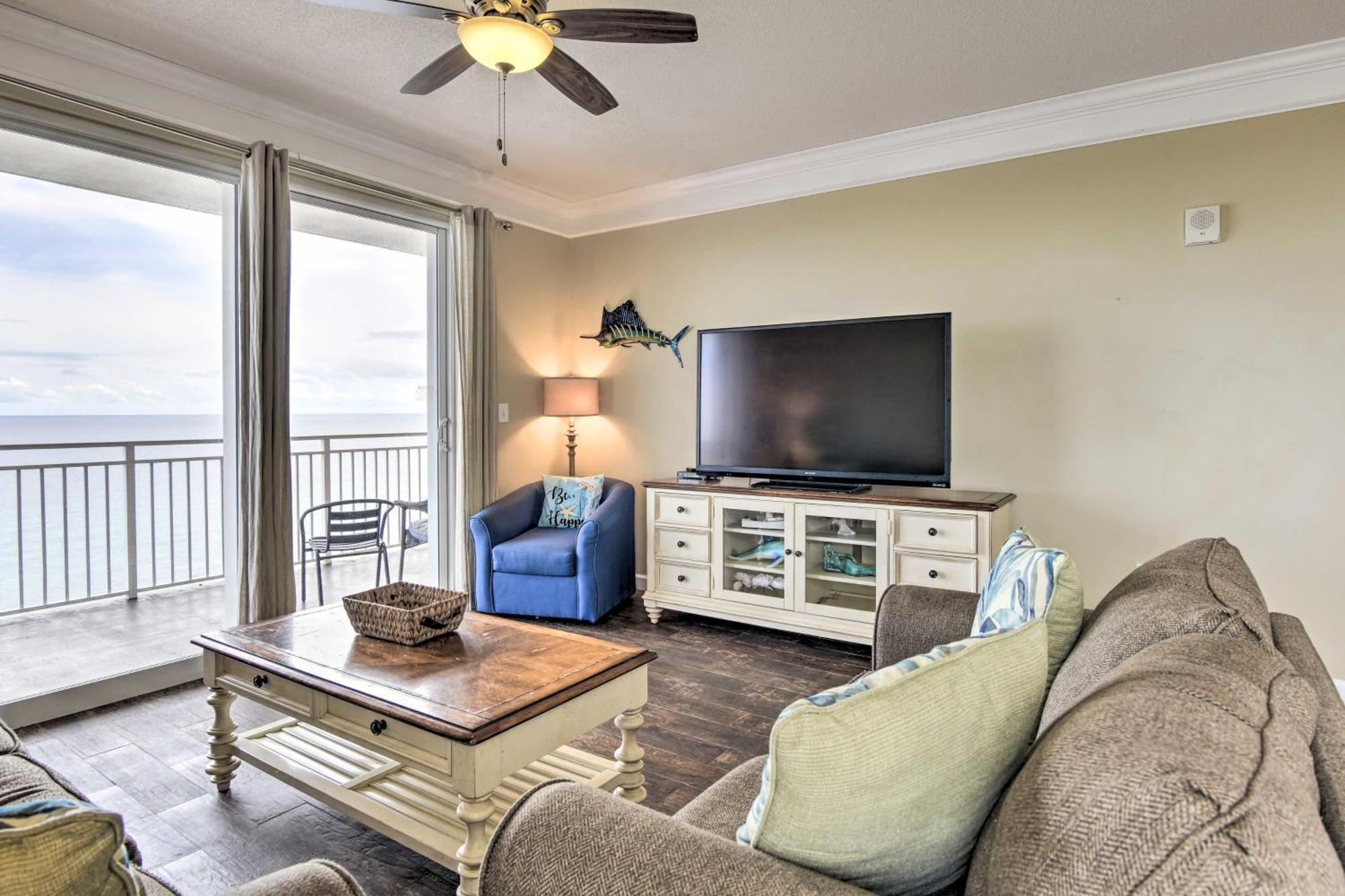 Oceanfront Pcb Condo With Gulf Views And Pool Access! Panama Stadt Exterior foto